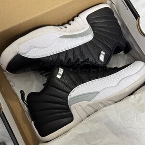 Jordan Black and White Sneakers